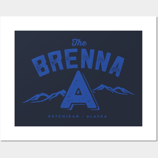 The Brenna A Wall Art by MindsparkCreative